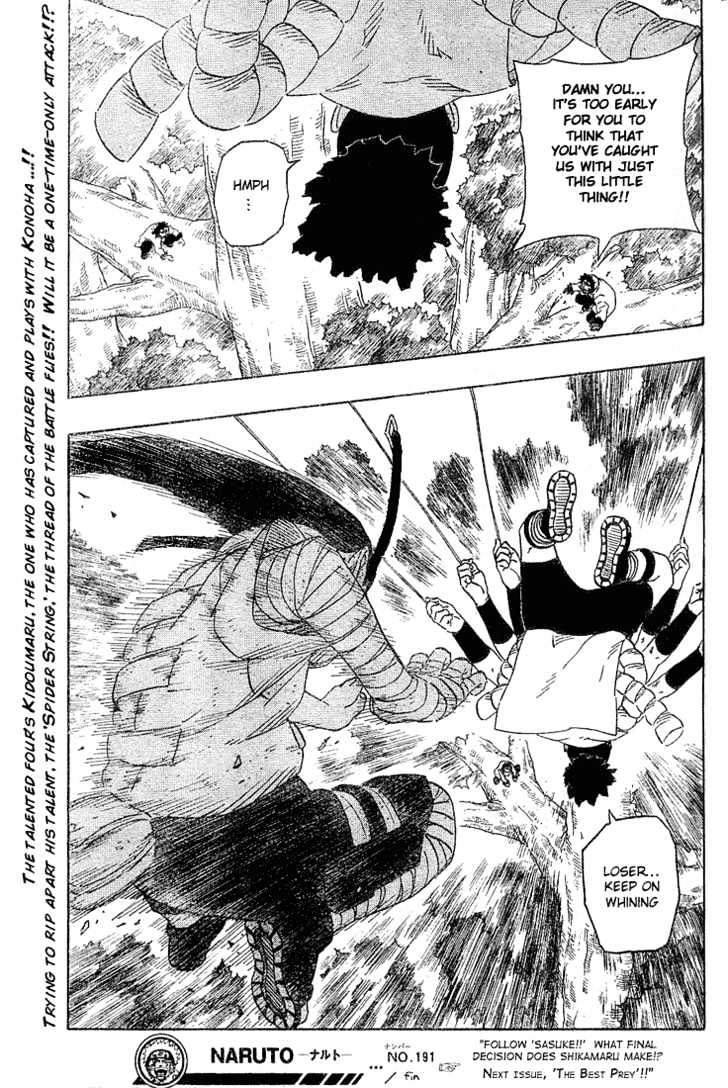 Naruto chapter 191 page 18