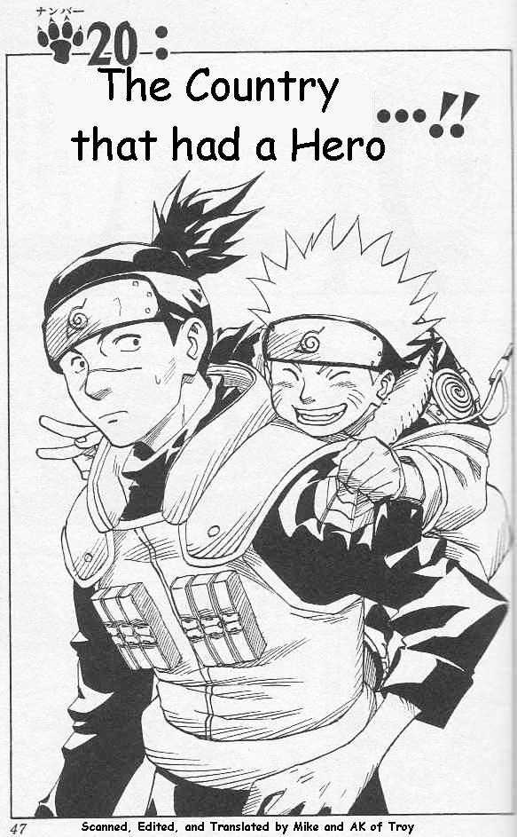 Naruto chapter 20 page 2