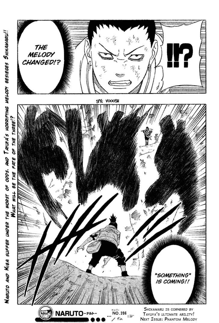 Naruto chapter 206 page 20