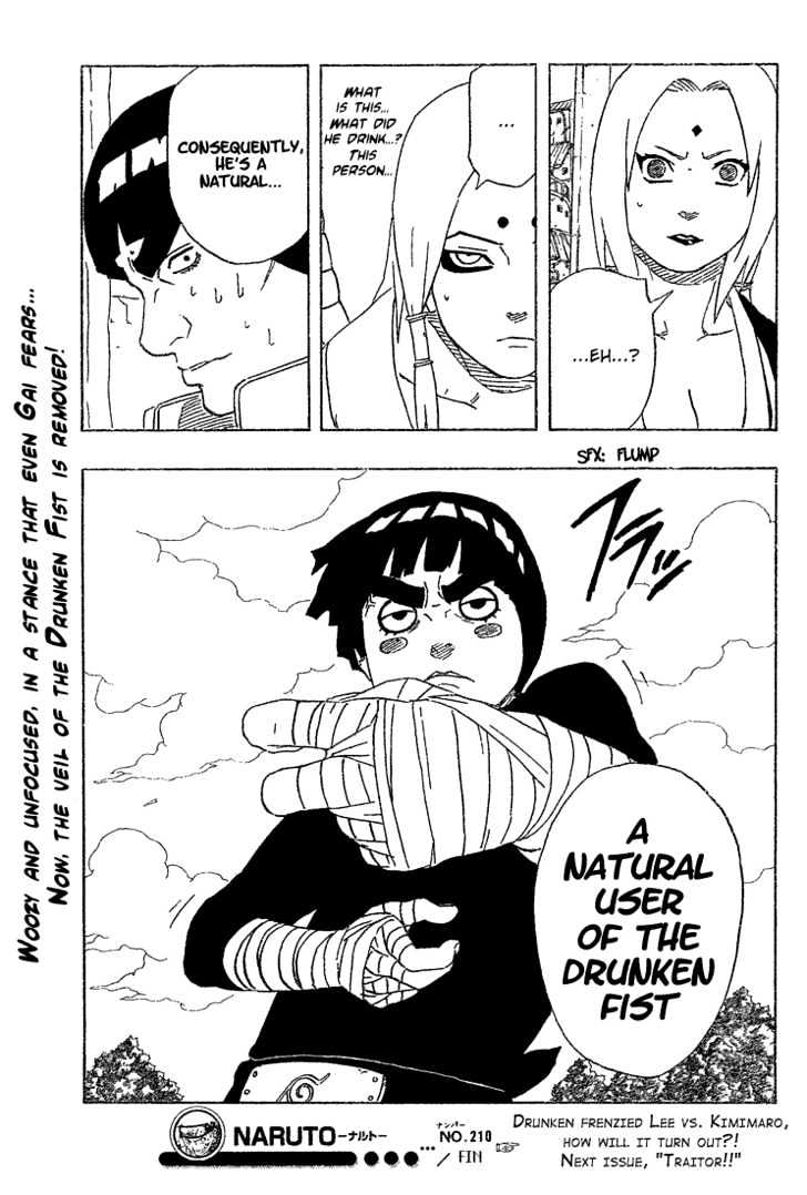 Naruto chapter 210 page 20