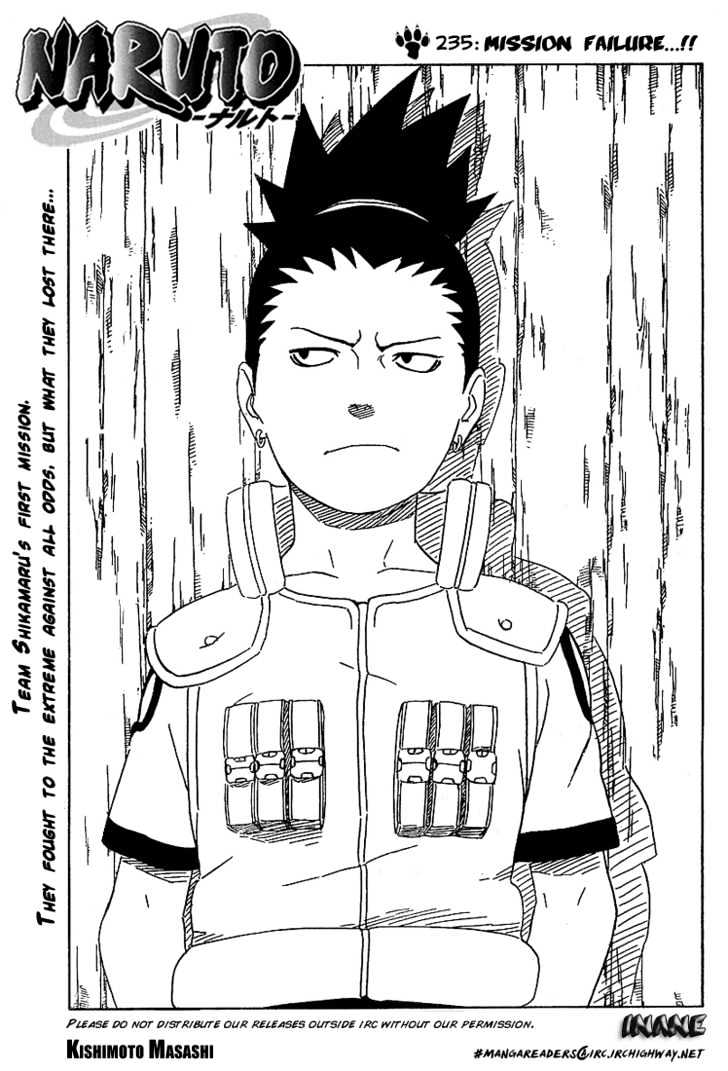 Naruto chapter 235 page 2