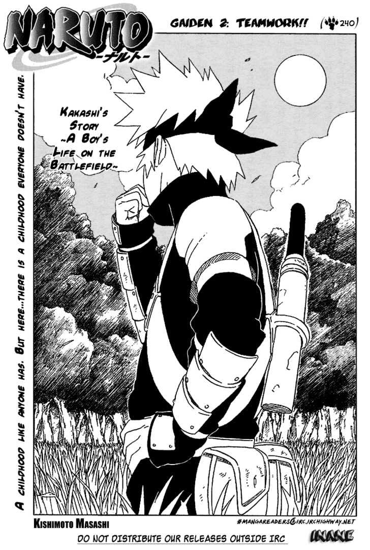 Naruto chapter 240 page 1