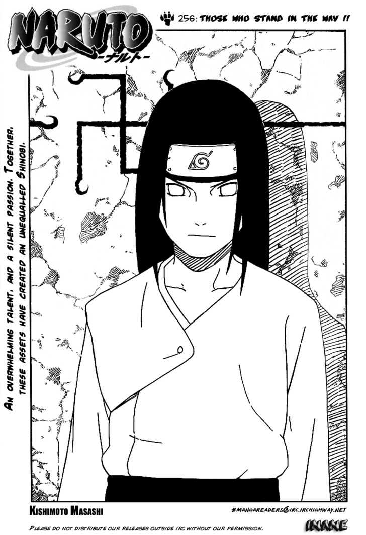 Naruto chapter 256 page 1