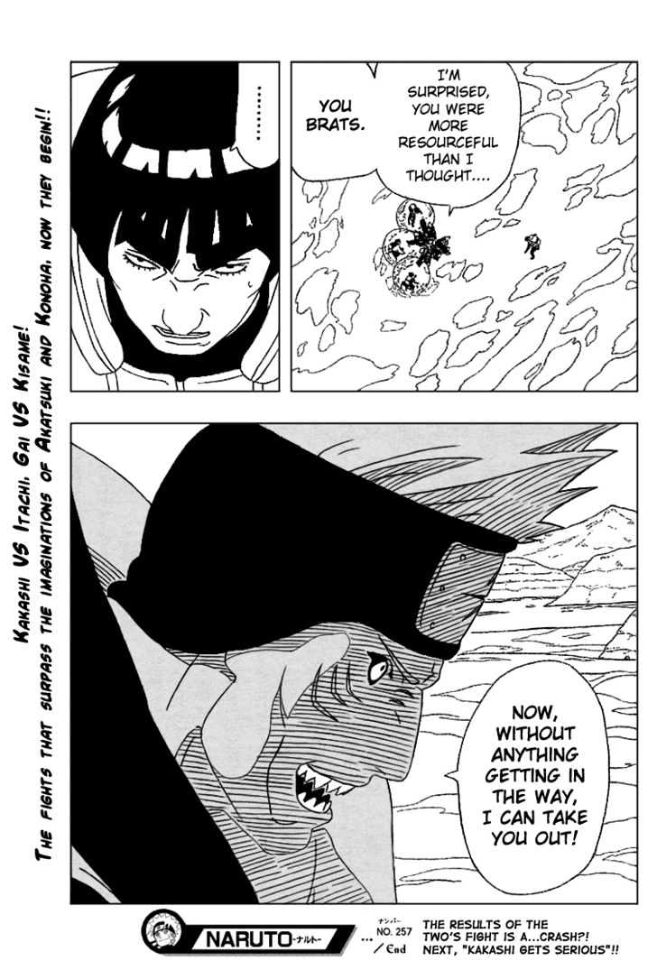 Naruto chapter 257 page 20