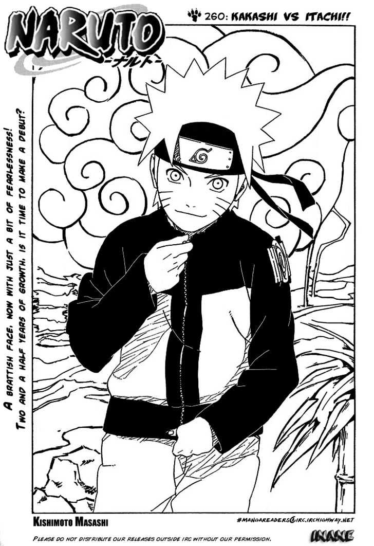 Naruto chapter 260 page 1