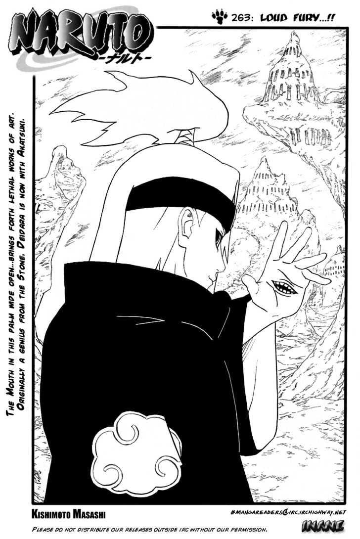 Naruto chapter 263 page 1