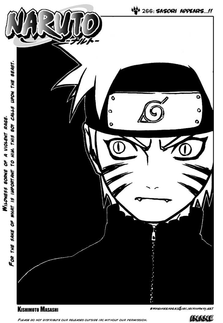 Naruto chapter 266 page 1