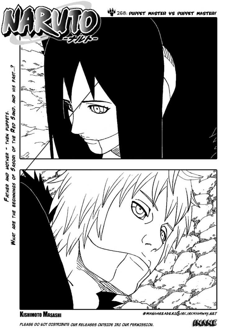 Naruto chapter 268 page 1