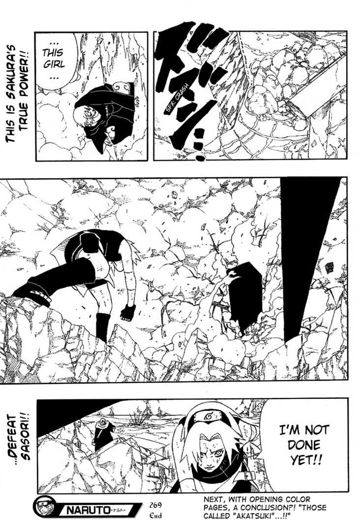 Naruto chapter 269 page 20