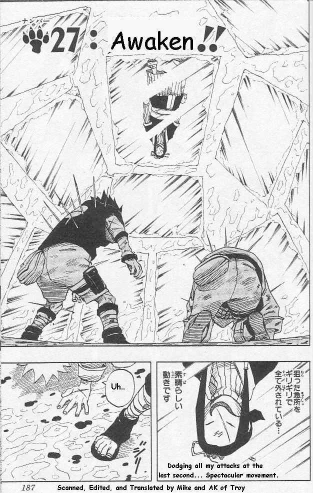 Naruto chapter 27 page 2