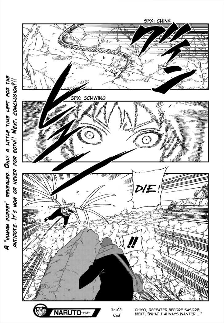 Naruto chapter 271 page 22