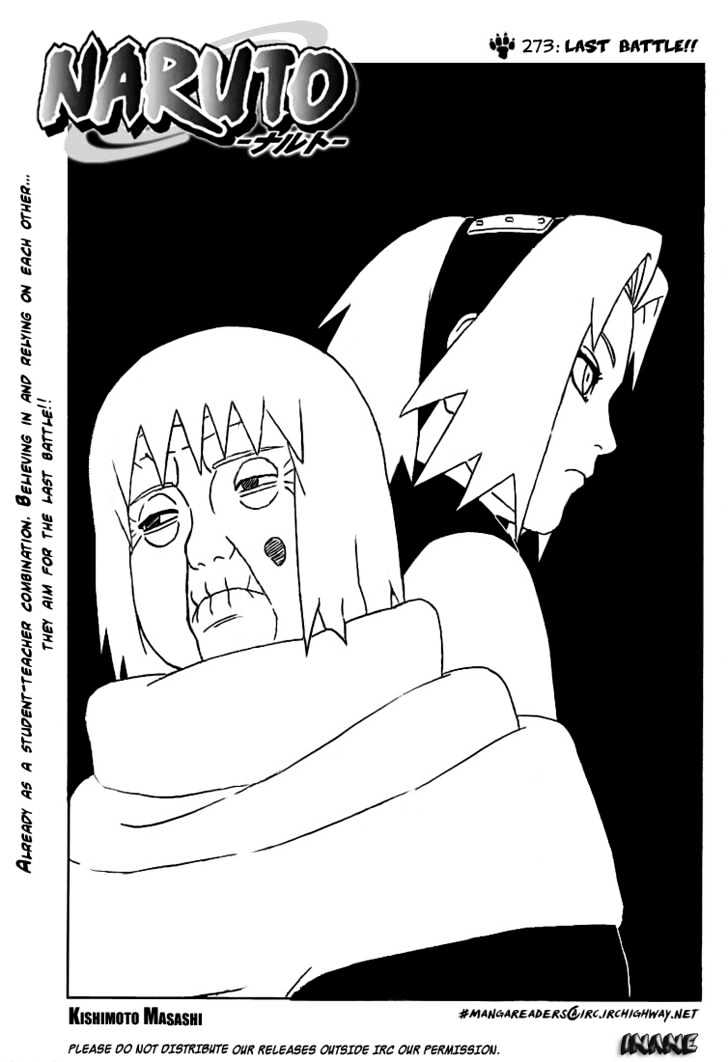 Naruto chapter 273 page 1