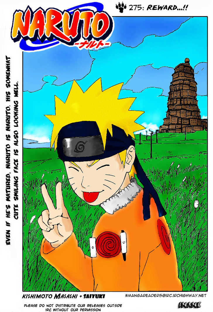 Naruto chapter 275 page 3