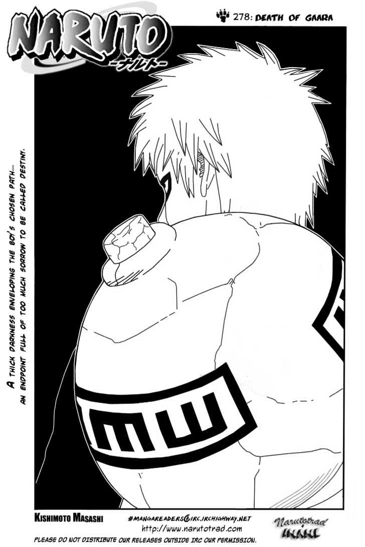 Naruto chapter 278 page 1