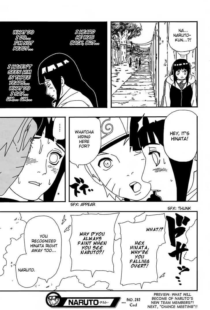 Naruto chapter 282 page 19