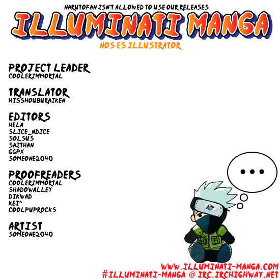 Naruto chapter 290 page 1