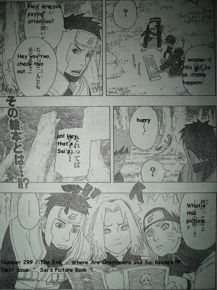 Naruto chapter 299 page 18