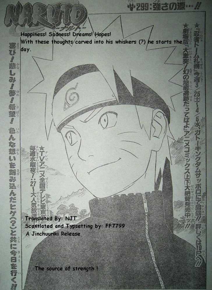 Naruto chapter 299 page 2