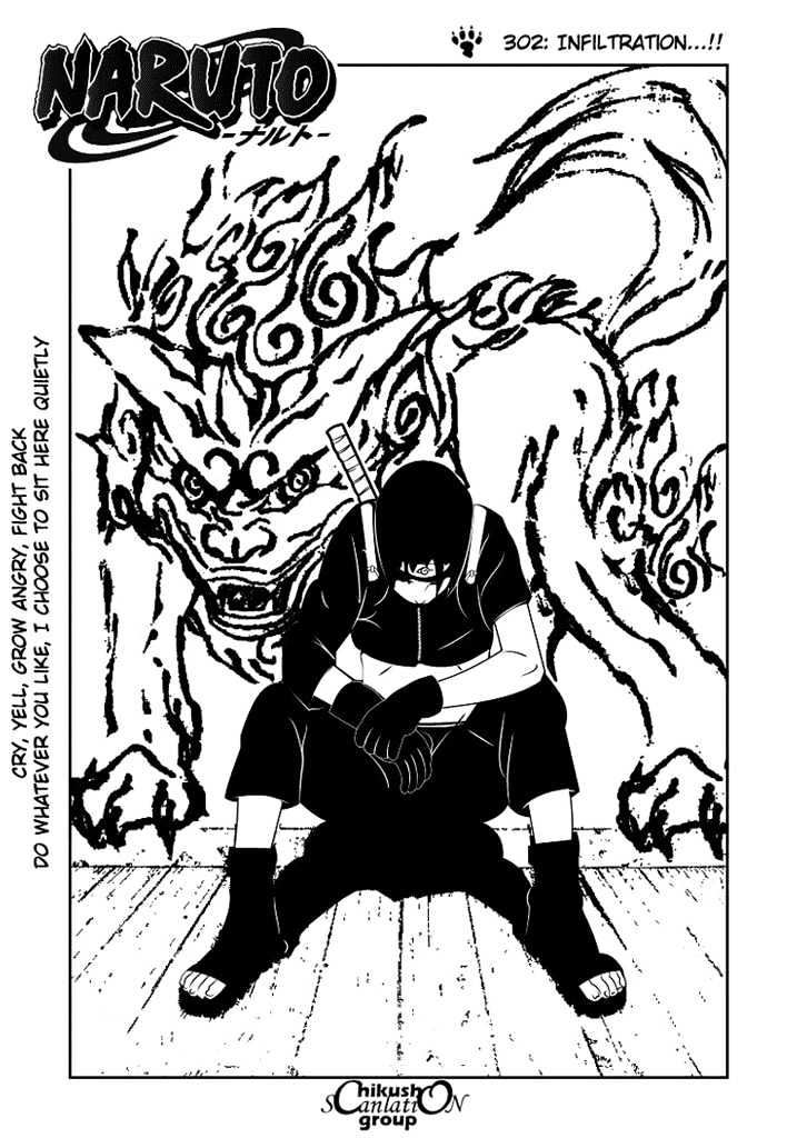 Naruto chapter 302 page 2