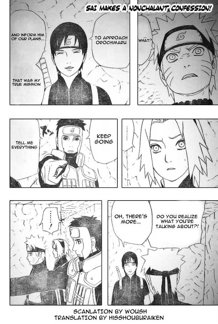 Naruto chapter 303 page 2