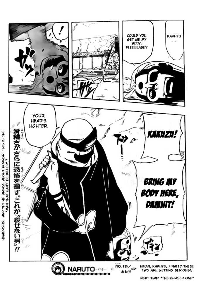 Naruto chapter 325 page 16