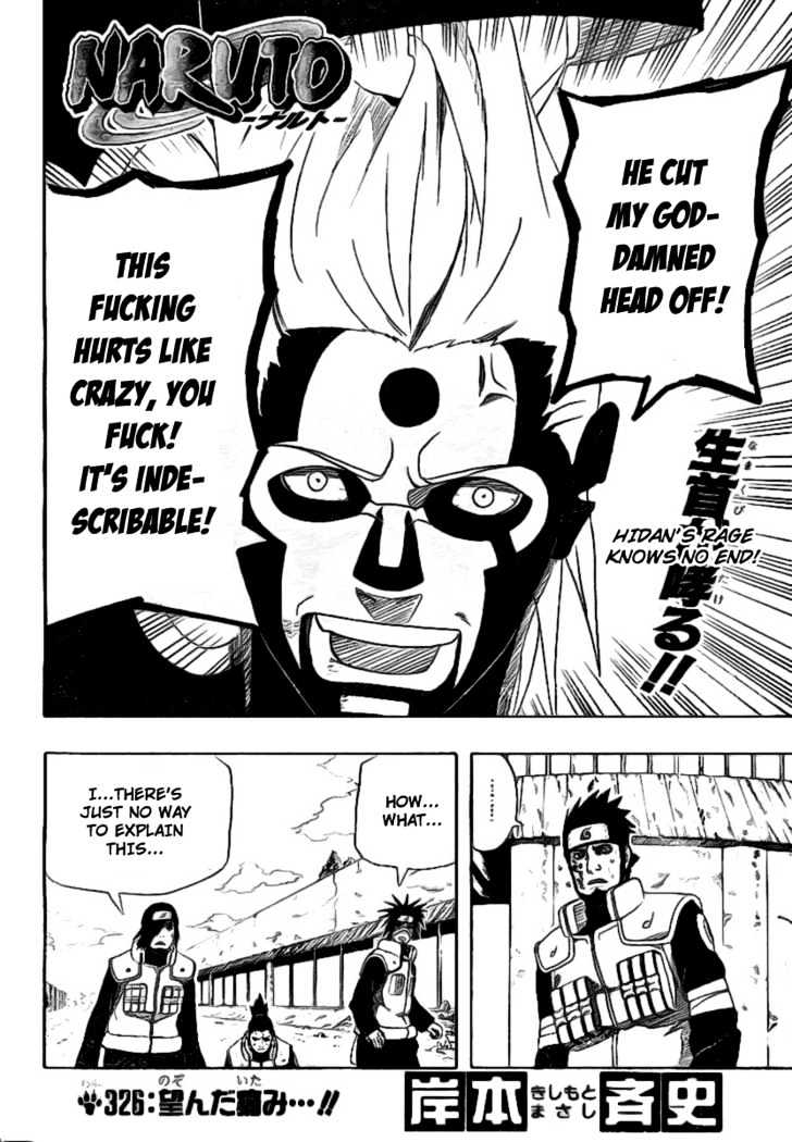 Naruto chapter 326 page 2