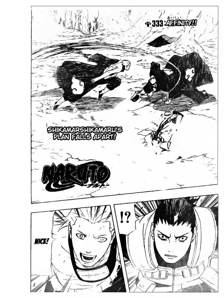 Naruto chapter 333 page 4