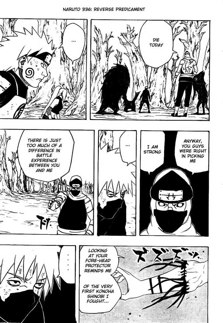 Naruto chapter 336 page 3