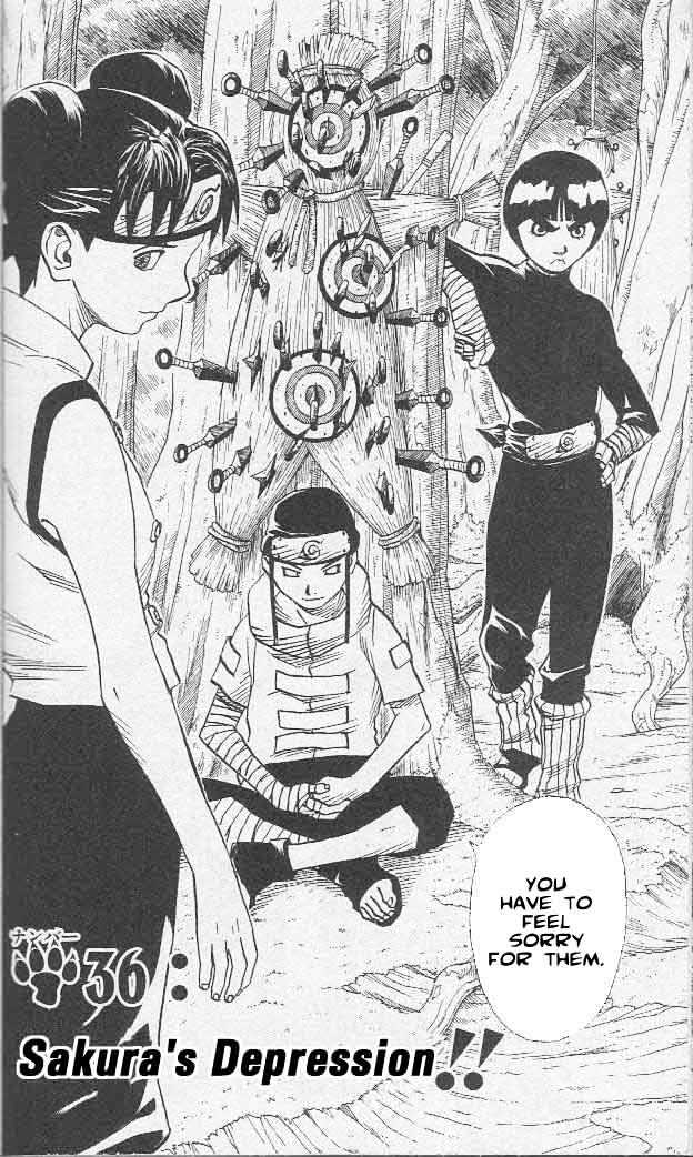 Naruto chapter 36 page 2