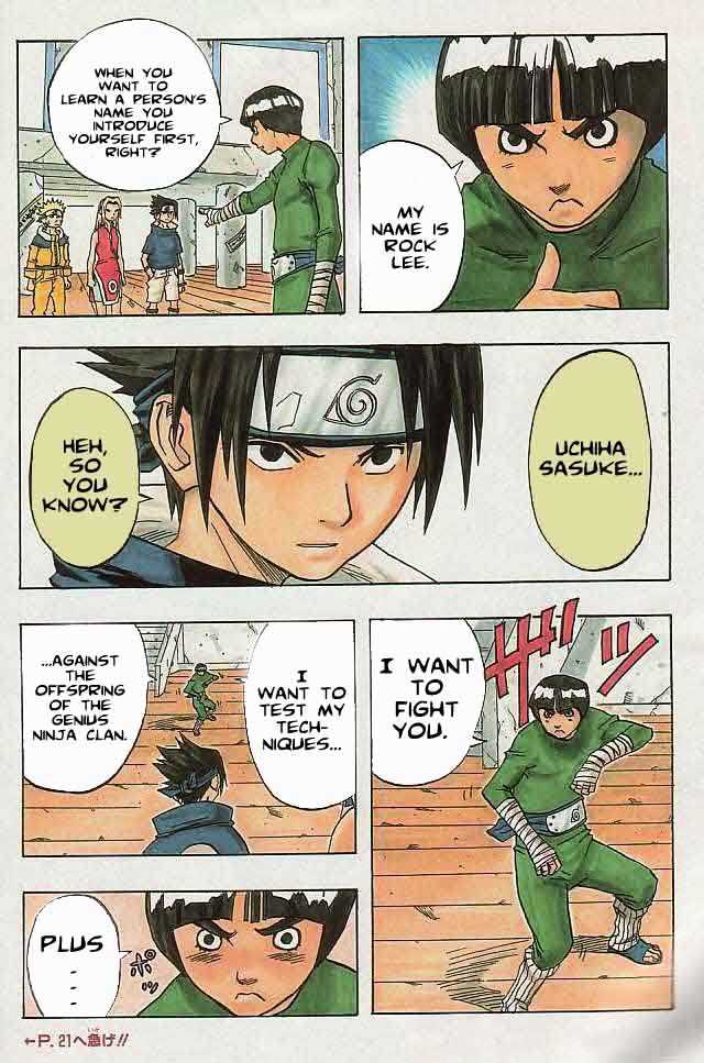 Naruto chapter 37 page 4