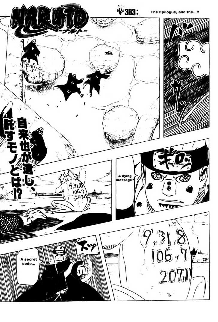 Naruto chapter 383 page 4