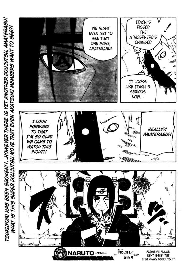 Naruto chapter 388 page 17