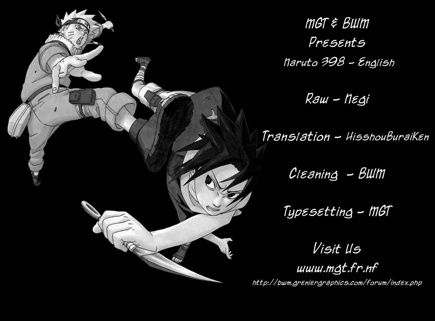 Naruto chapter 398 page 1