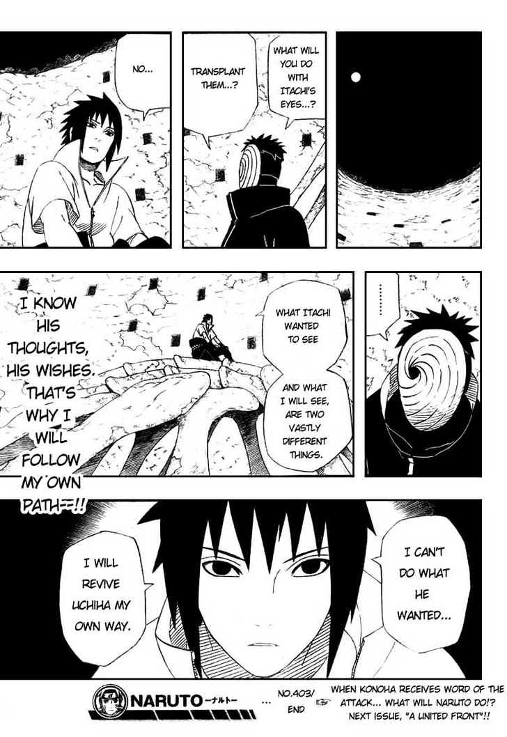Naruto chapter 403 page 17