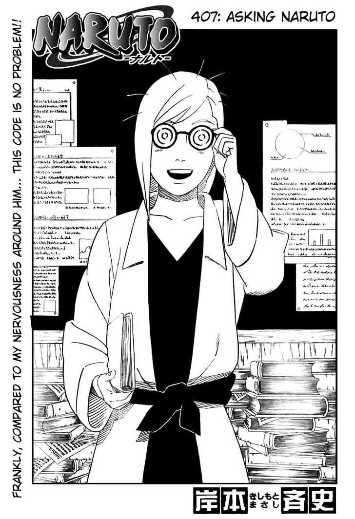 Naruto chapter 407 page 1