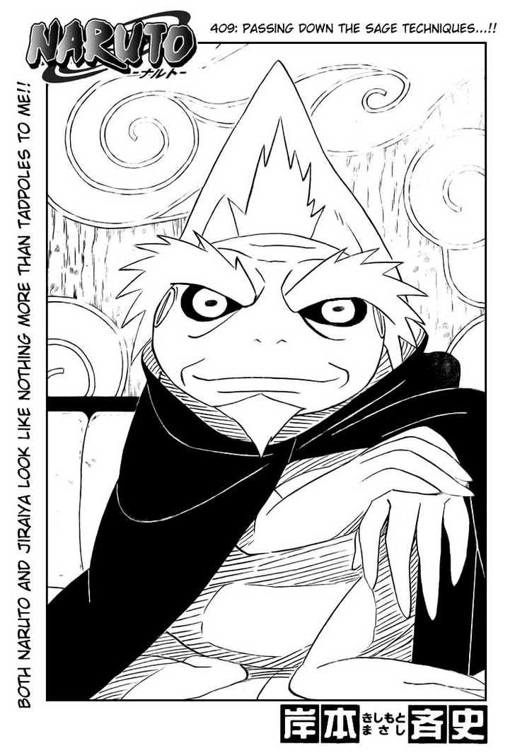 Naruto chapter 409 page 1