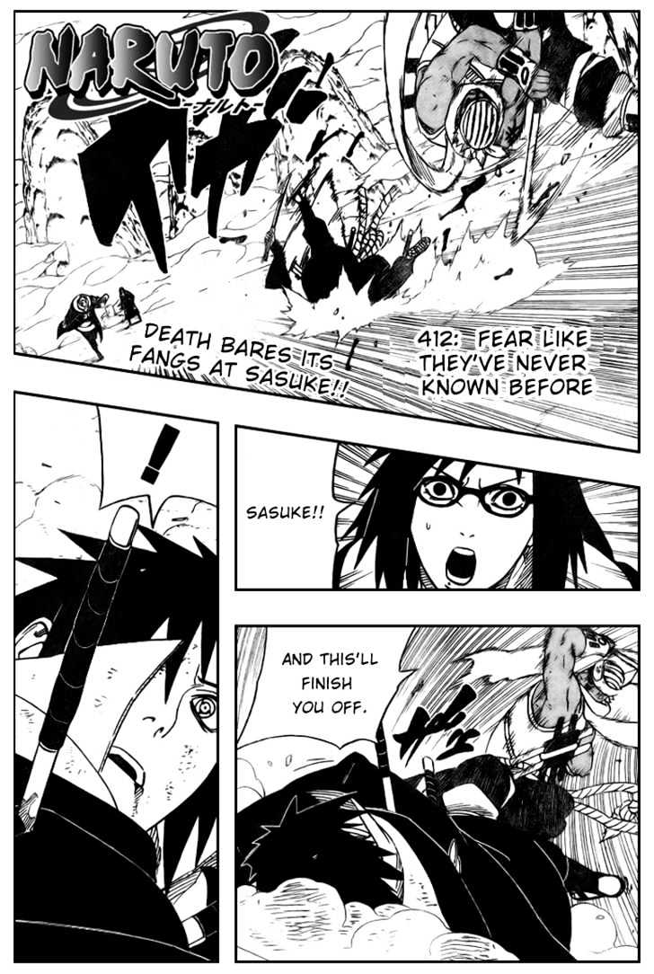 Naruto chapter 412 page 1