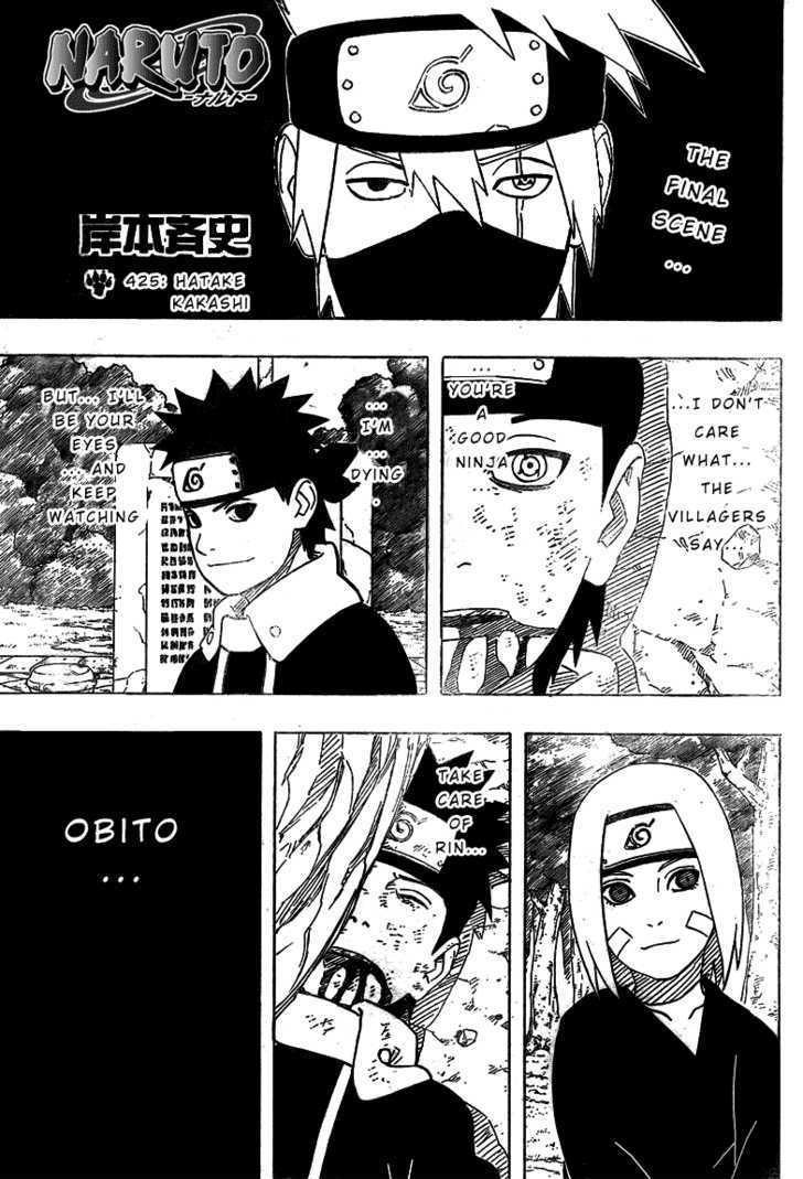 Naruto chapter 425 page 1