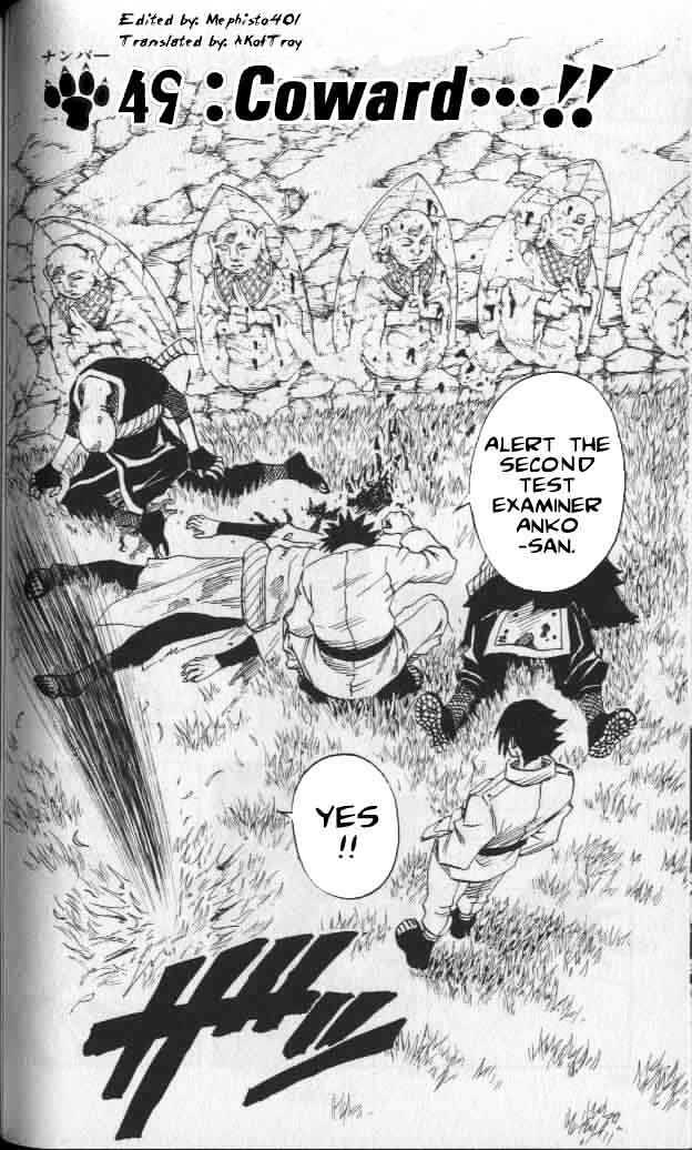 Naruto chapter 49 page 2