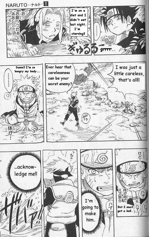 Naruto chapter 5 page 14