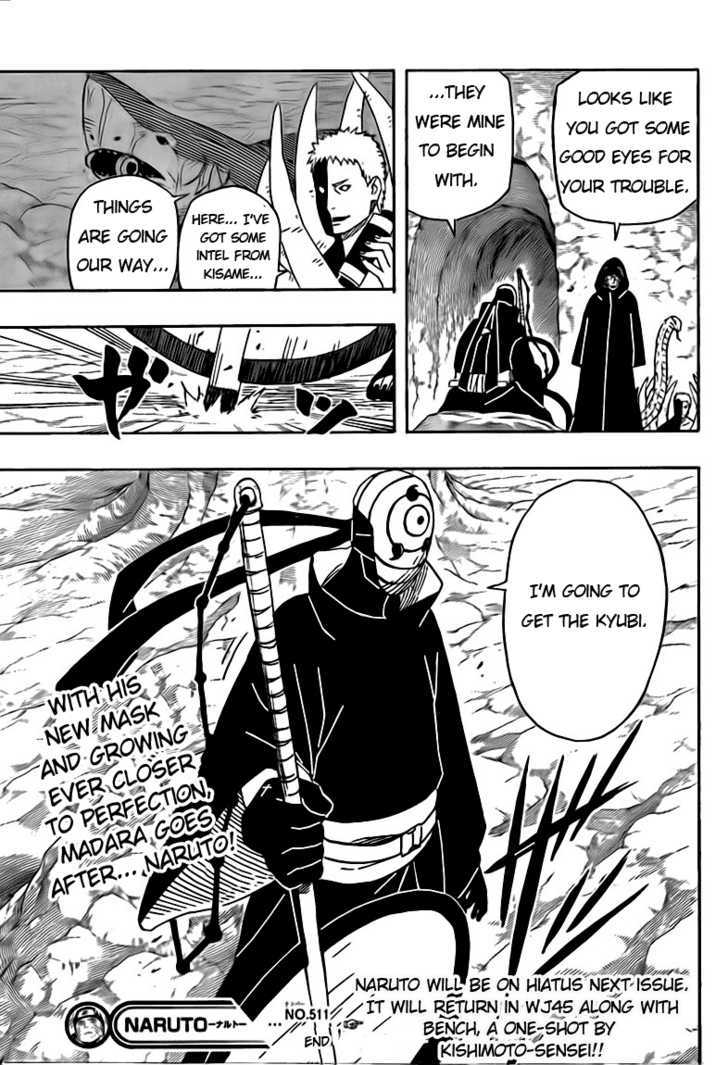 Naruto chapter 511 page 17