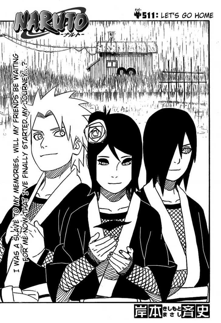 Naruto chapter 511 page 2