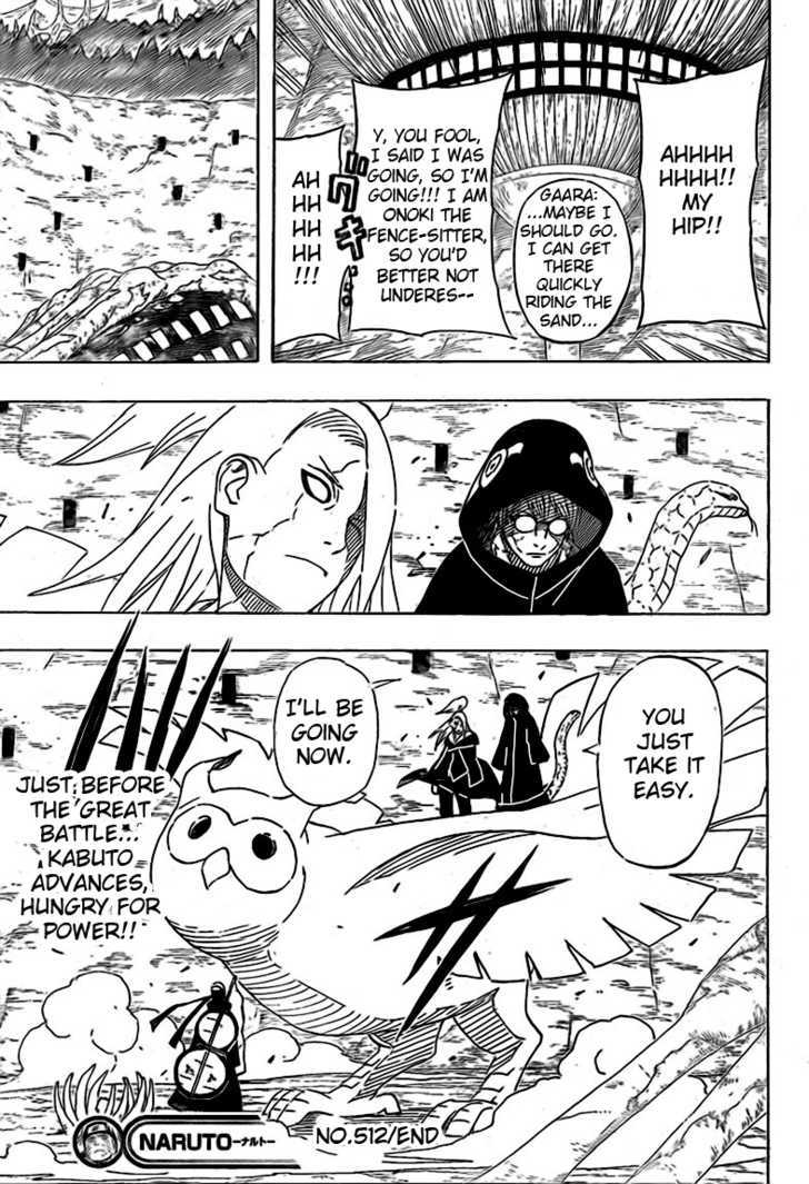 Naruto chapter 512 page 15