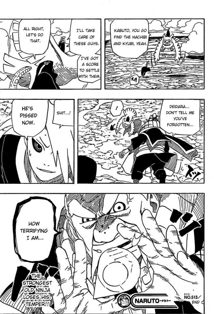 Naruto chapter 513 page 16