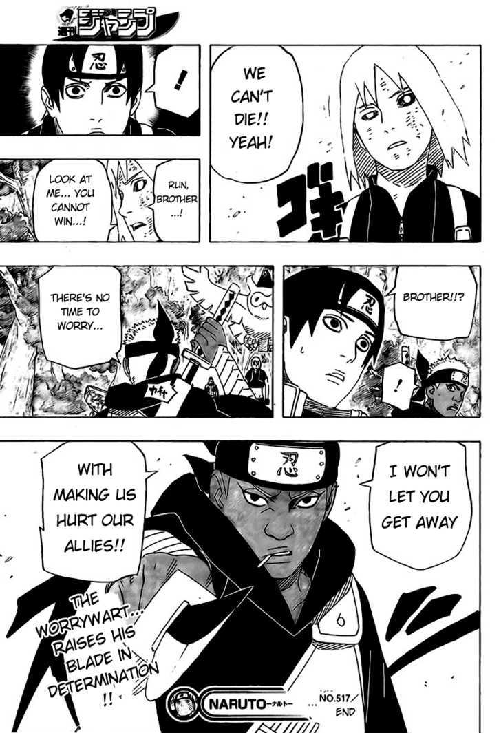Naruto chapter 517 page 16