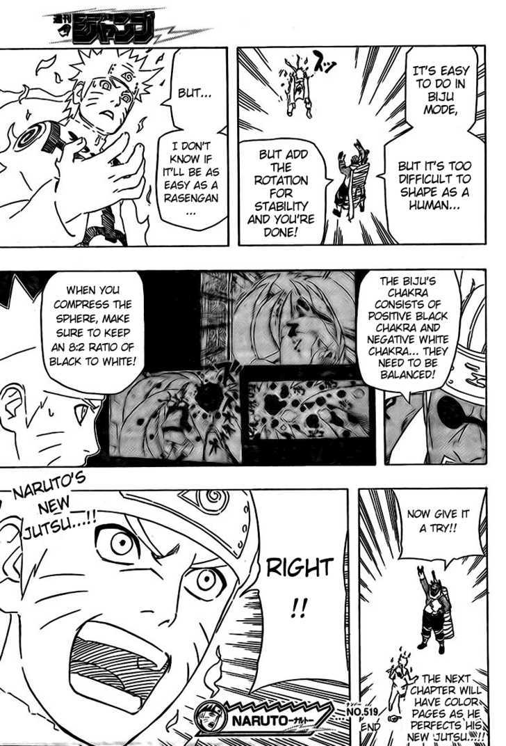 Naruto chapter 519 page 17