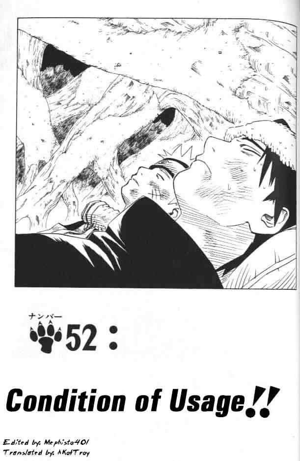 Naruto chapter 52 page 2