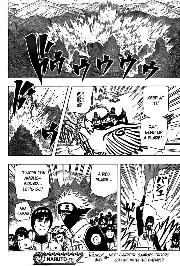 Naruto chapter 520 page 18
