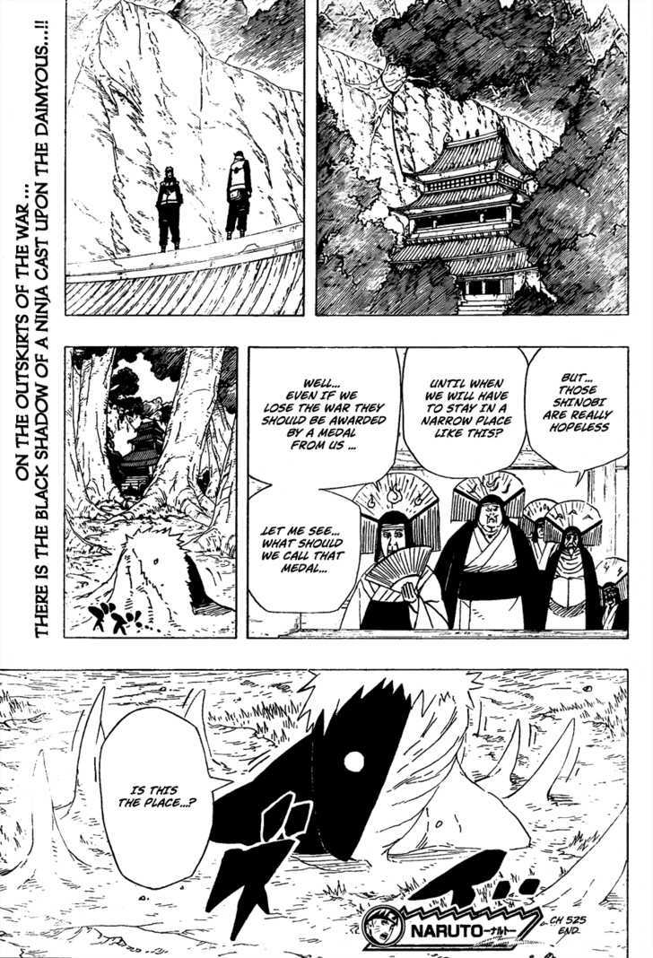 Naruto chapter 525 page 18