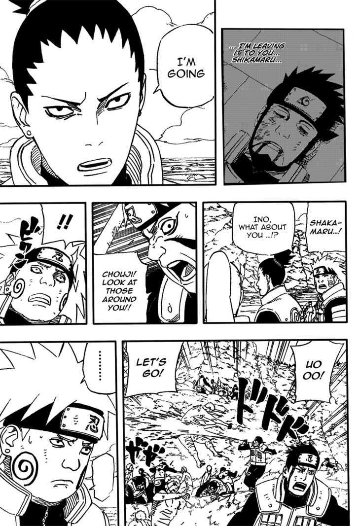 Naruto chapter 530 page 13